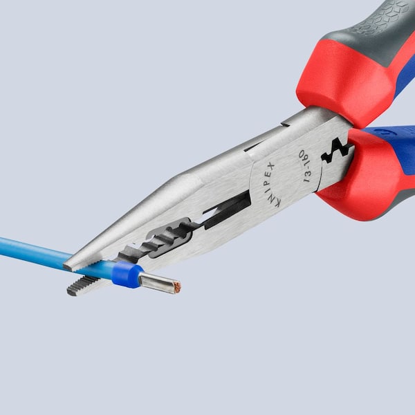 KNIPEX Heavy Duty Forged Steel 4-in-1 Electrician Pliers with 14