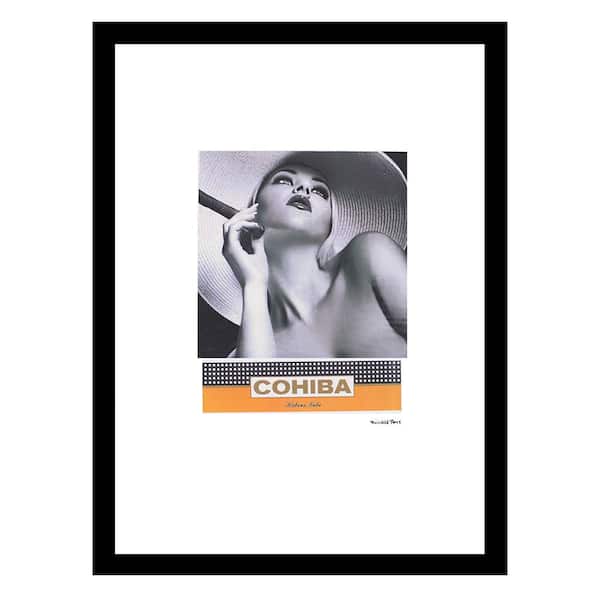 VENICE BEACH Collections Classy Women Do Smoke Cigars by Fairchild Paris 1-Piece Framed Graphic Print Abstract Poster Art Print 18 in. x 14 in.