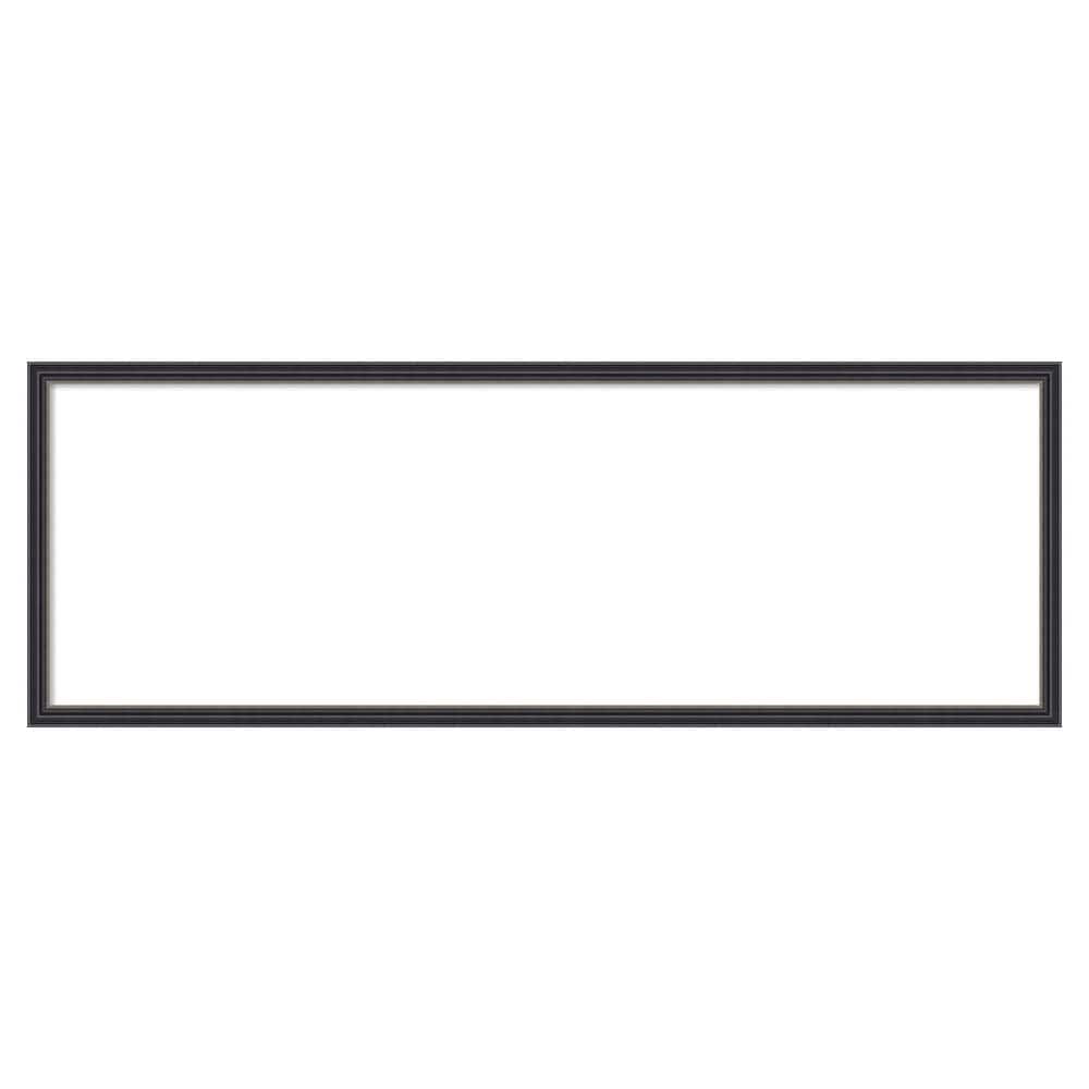 Stylish Black Narrow 37 in. x 13 in. Wood Framed Dry Erase Magnetic Memo Board price history on PriceWatchPro