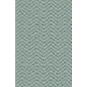 Aqua Cafe Chevron Embossed Vinyl Unpasted Wallpaper Roll 60.75 sq. ft.