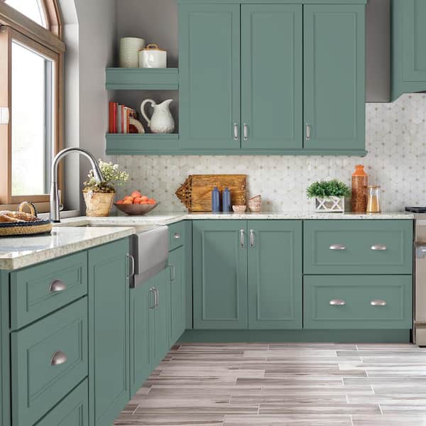 1 gal. #S430-5 Longmeadow Satin Enamel Interior/Exterior Cabinet, Door & Trim Paint