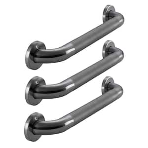 18 in. Grab Bar Combo in Polished Stainless Steel (3-Pack)