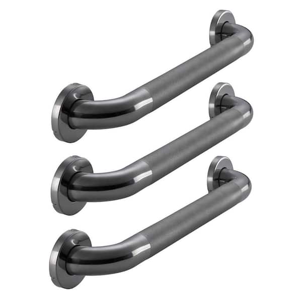 Glacier Bay 18 in. Grab Bar Combo in Polished Stainless Steel (3-Pack)