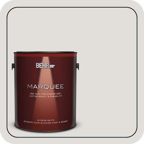 BEHR MARQUEE 1 gal. #MQ3-23 Statuesque One-Coat Hide Matte Interior Paint & Primer