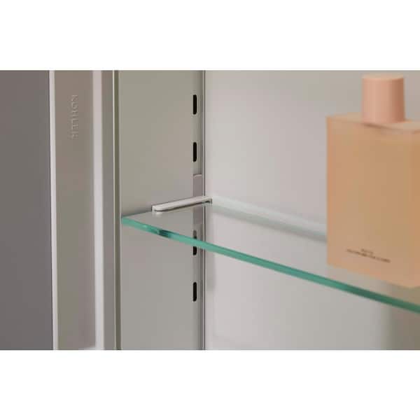 KOHLER Embark Slim 35 in. W x 26 in. H Rectangular Two-Door Medicine Cabinet with Mirror