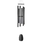 Signature Collection, Bells of Paradise, 54 in. Black Wind Chime