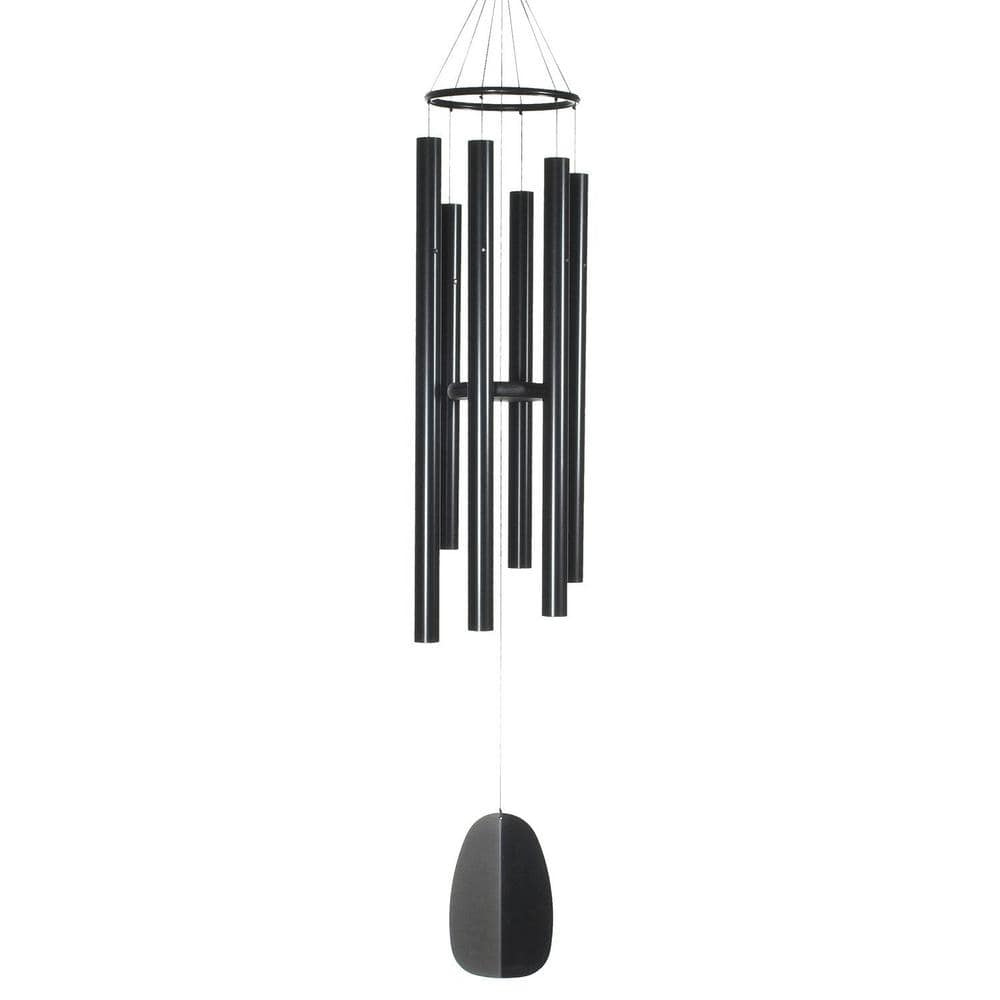 Bells of Paradise Black Aluminum 54" Wind Chime