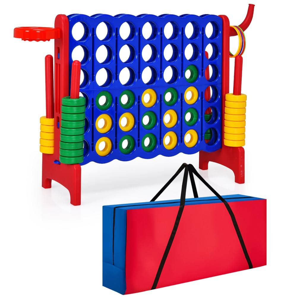 その他 4in1 Box SmartBoom's Play within a Play Costway Giant 4 in A Row Jumbo 4-to-Score Game Set W/Storage