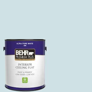1 gal. #530E-2 Cool Sky Ceiling Flat Interior Paint