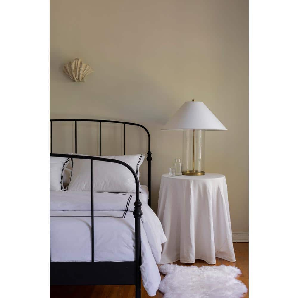Luxurious White Sheepskin Shag Area Rug, 9' x 12'