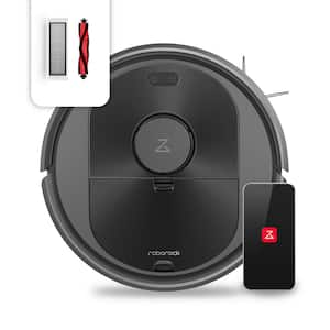 Q5 Robotic Vacuum with LiDAR Navigation, Bagless, Washable Filter, Multisurface in Black
