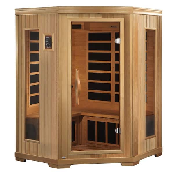 Better Life 3-Person Far Infrared Healthy Living Sauna with Chromotherapy and CD/Radio with MP3 Connection