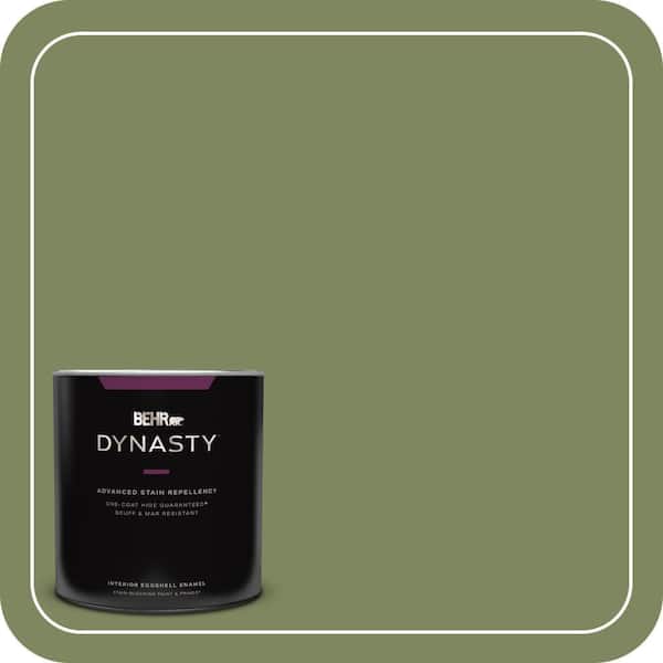 BEHR DYNASTY 1 qt. #PPU10-02 Tuscany Hillside Eggshell Enamel Interior Stain-Blocking Paint and Primer