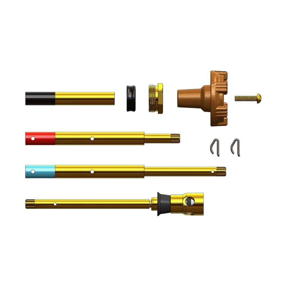 Woodford Brass Antisiphon Frost-Proof Adjustable Rod with Pressure Relief Valve 