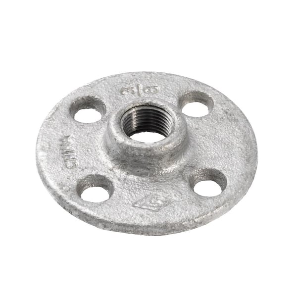 Southland 3/8 in. Galvanized Malleable Iron Floor Flange Fitting