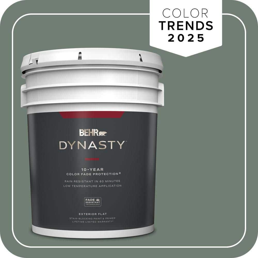 5 gal. #N420-5 Boreal Flat Exterior Stain-Blocking Paint & Primer price history on PriceWatchPro