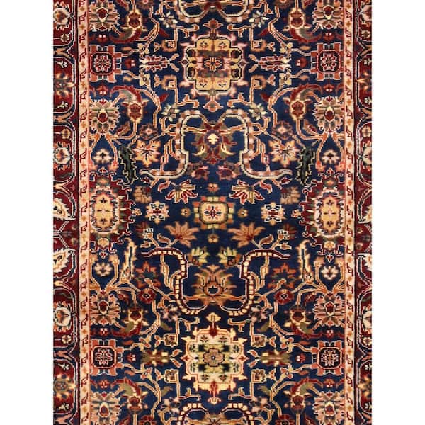 Shirvan Rust 2.6 ft. x 12 ft. Geometric Runner Rugs
