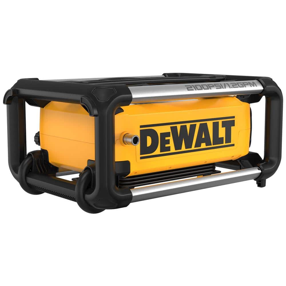 DEWALT Yellow and Black 2100 PSI Electric Pressure Washer with Axial Cam Pump