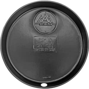 The Plumber's Choice 24 in. Aluminum Water Heater Drain Pan 24AWHP