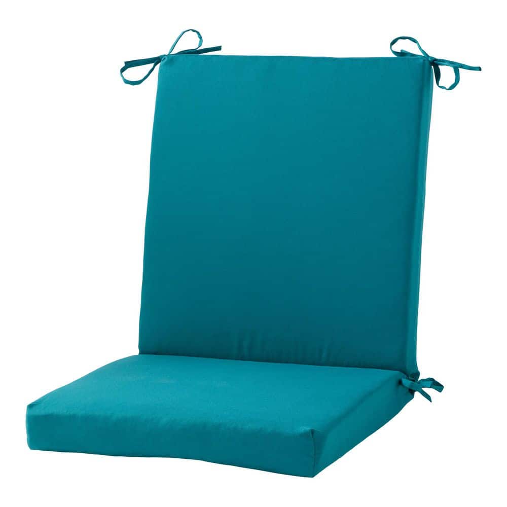 20 in x 19 in Outdoor High Back Chair Pad, Peacock price history on PriceWatchPro
