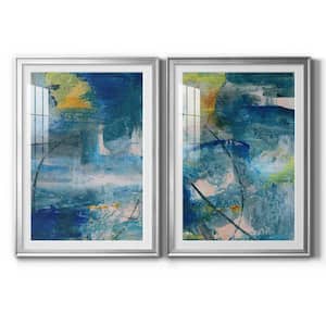 Spring Winds I by Wexford Homes 2 Pieces Framed Abstract Paper Art Print 18.5 in. x 24.5 in.