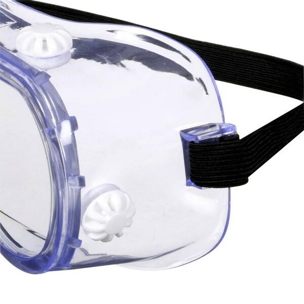 3M - Clear Chemical Splash and Impact Resistant Safety Goggles