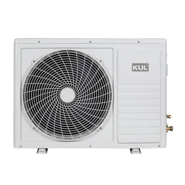 Approval Getting worse Habitual KUL 18,000 BTU - Indoor Ductless Mini Split Air Conditioner Wi-Fi with Heat  and Inverter 220-Volt/60Hz KU-SAC180W-IN - The Home Depot