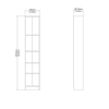 https://images.thdstatic.com/productImages/71891ad2-5732-4560-83a8-6b09de1e2ea1/svn/white-tvilum-bookcases-bookshelves-7177549-40_100.jpg