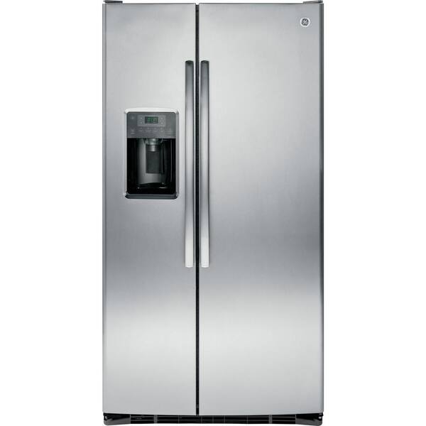 GE Adora 25.9 cu. ft. Side by Side Refrigerator in Stainless Steel