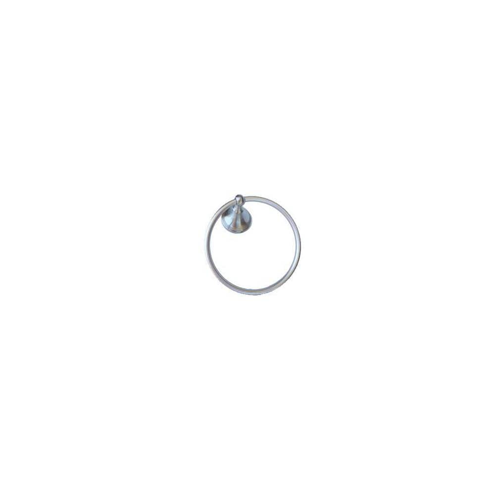 Annchester Polished Chrome Wall Mounted Towel Ring