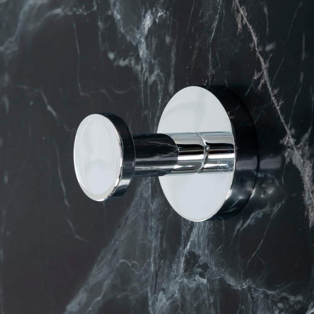 Polished Chrome Minimalist Stainless Steel Robe Hook