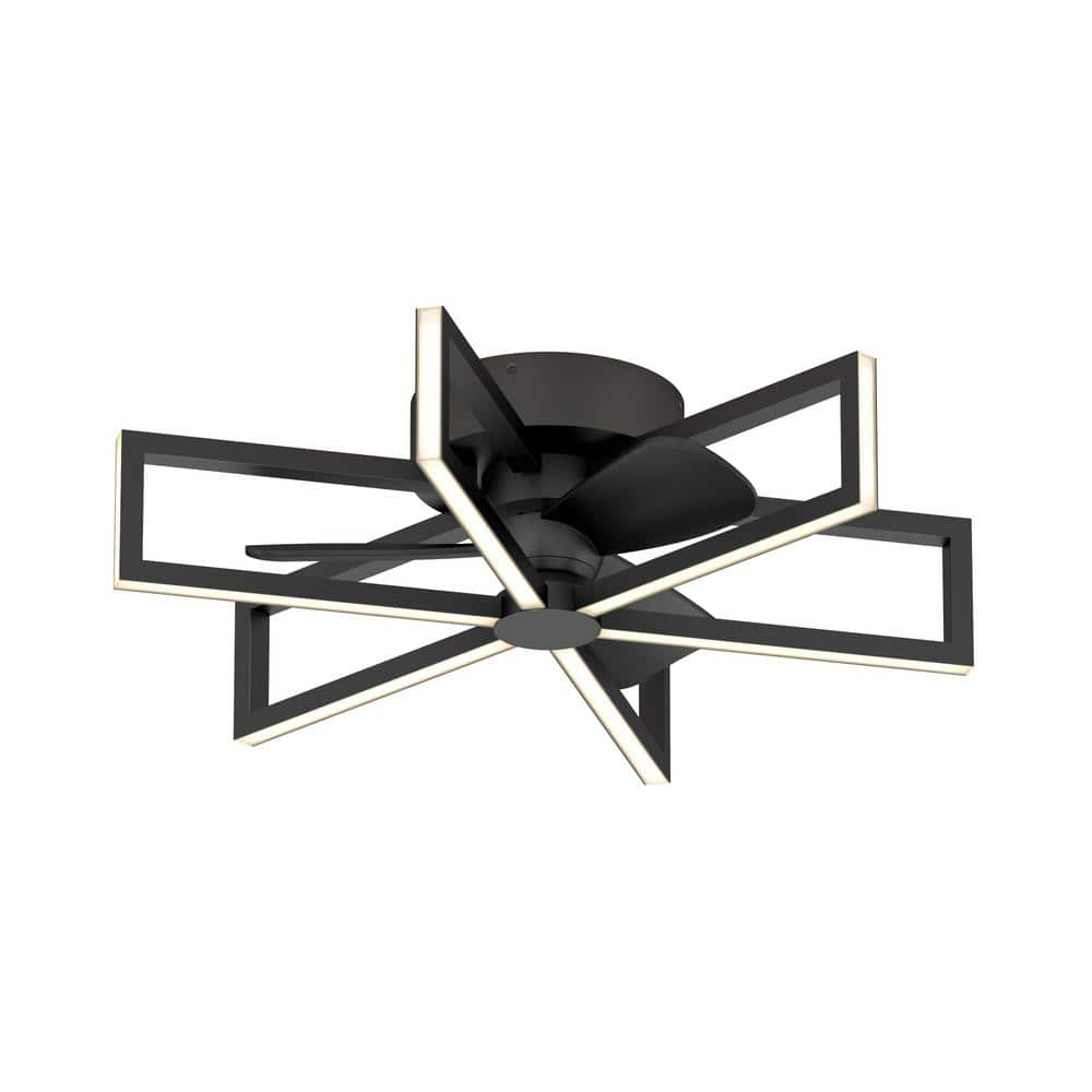 Artika Swirl 26 in. Indoor Black and Wood 8 Steps CCT 18.7 in