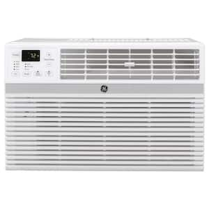 8,000 BTU 115-Volt Smart Window Air Conditioner with Remote in White