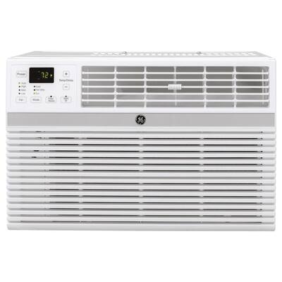 8,000 BTU 115-Volt Smart Window Air Conditioner with Remote in White