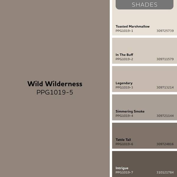 Glidden Essentials 1 gal. PPG1019-5 Wild Wilderness Eggshell