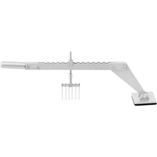 SKYSHALO Dent Pull Lever Bar 6-Claw Hook Dent Puller Single Leg Lifter Dent Pull Bar Aluminum Alloy for Car Dent Repairing