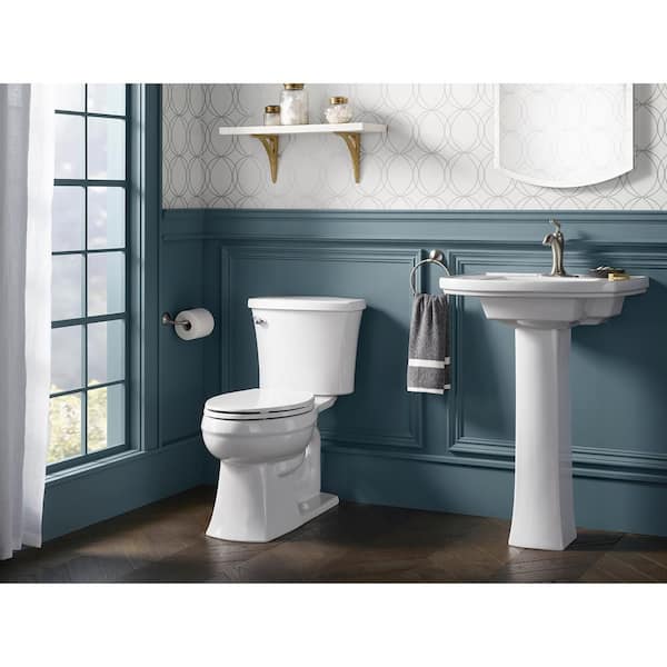 Kelston Elongated Toilet Bowl Only in White