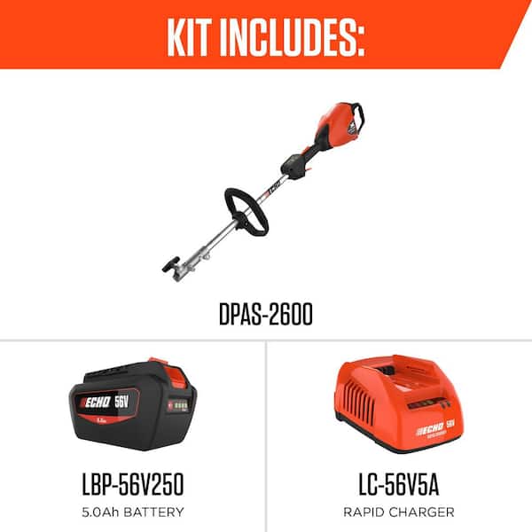 ECHO 56-Volt X Series Brushless Cordless Battery Attachment