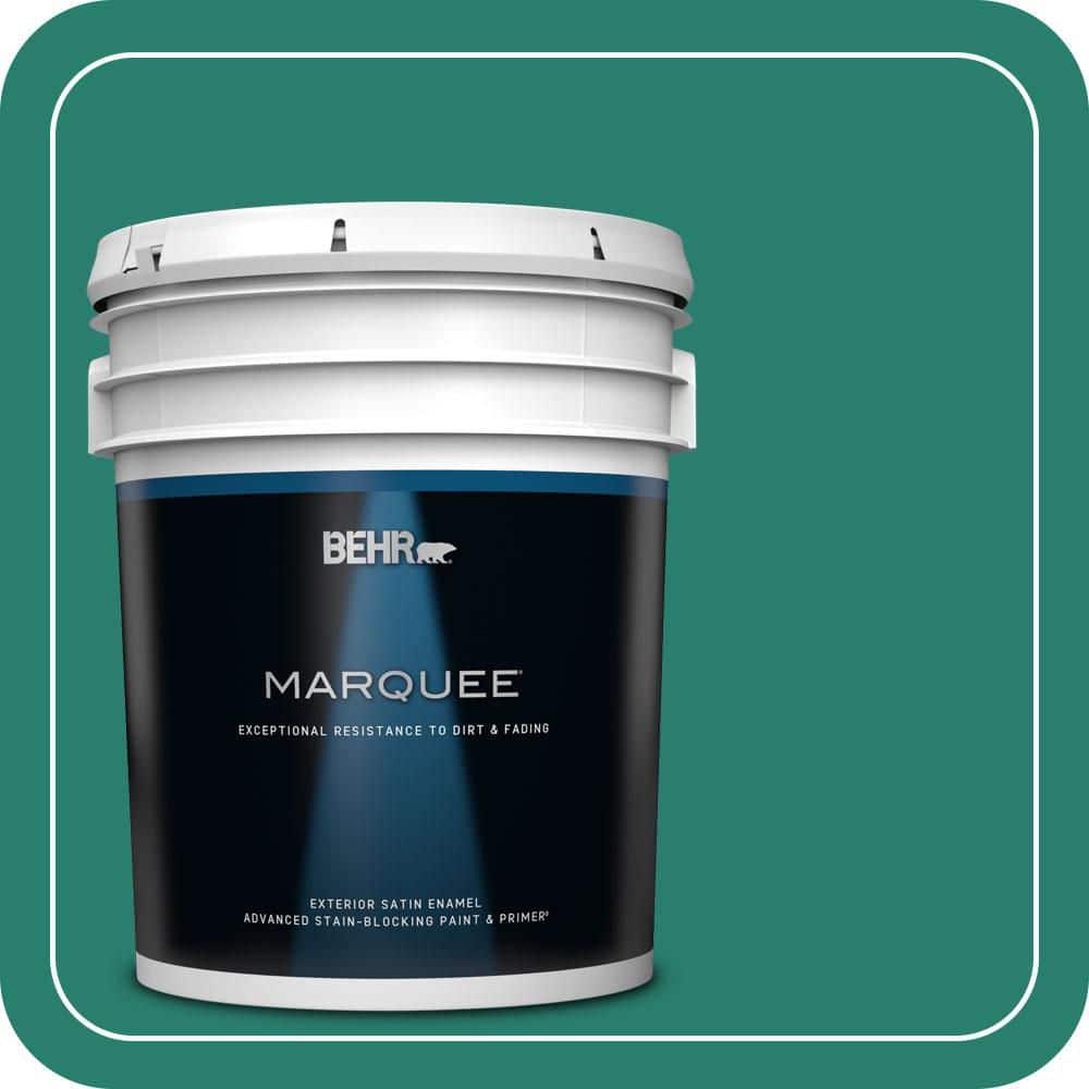 5 gal. #P440-7 Mermaid Sea Satin Enamel Exterior Paint & Primer price history on PriceWatchPro