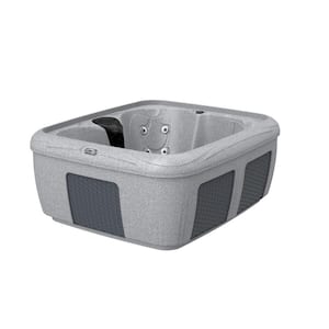 Dynamic 78S 5-Person with 40-Jet Plug and Play Hot Tub, Heater, LED Footwell Light and Ozone in Graystone