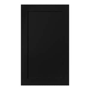 Avondale 18 in. W x 30 in. H Wall Cabinet Decorative End Panel in Raven Black