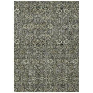 Chantille ACN574 Taupe 2 ft. 6 in. x 3 ft. 10 in. Machine Washable Indoor/Outdoor Geometric Area Rug