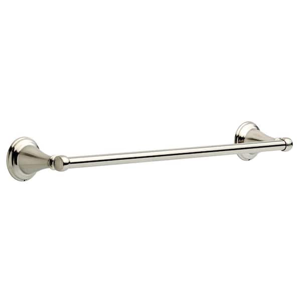 Delta Windemere 18 in. Towel Bar in Stainless 70018SS The Home Depot