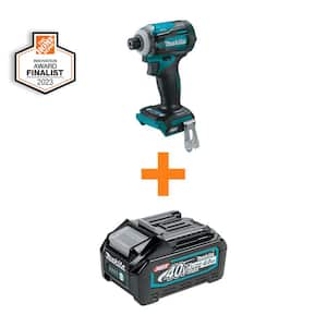 40V max XGT Brushless Cordless 4-Speed Impact Driver (Tool Only) with bonus 40V Max XGT 4.0Ah Battery