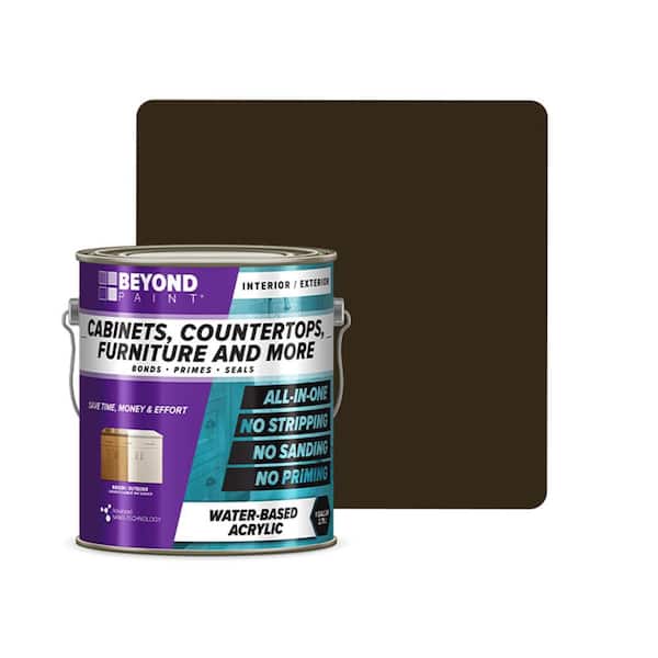1 gal. Mocha Cabinets, Countertops, Furniture and More Multi-Surface All-in-One Interior/Exterior Refinishing Paint
