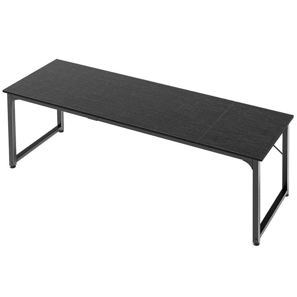 CITRUTAR CHEEP LLC 71 in. W Black Modern Design Metal Computer Desk ...