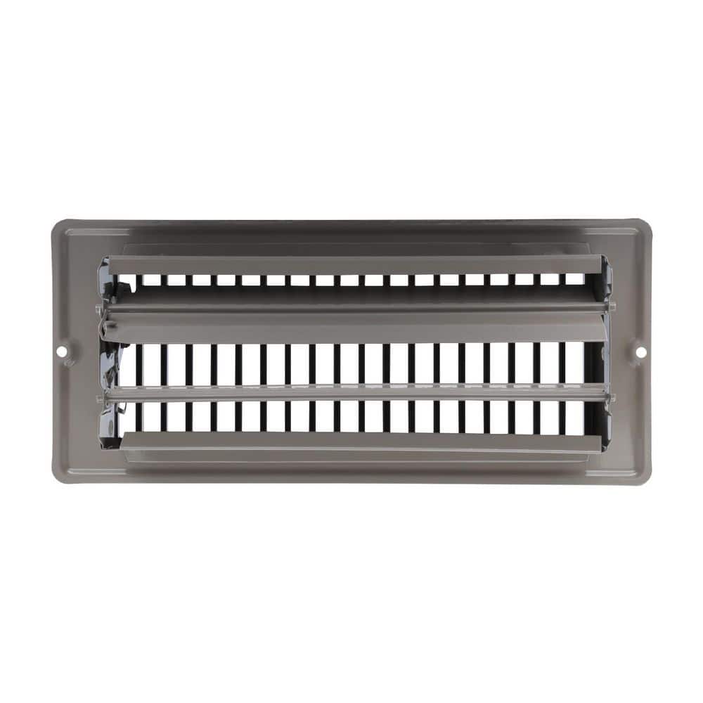 Brown Steel Floor Register for Mobile Homes and RVs