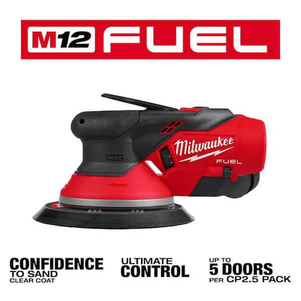 M12 FUEL 12V Lithium-Ion Brushless Cordless 6 in. Random Orbital Sander 3/32 in. (Tool-Only)