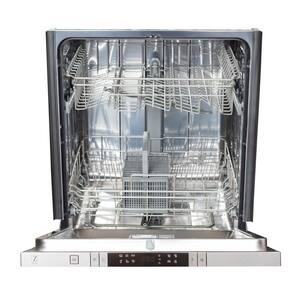 ZLINE 24" Blue Matte Top Control Dishwasher with Stainless Steel Tub and Traditional Style Handle, 52 dBa
