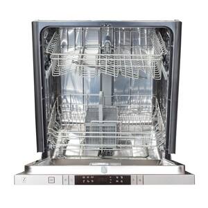 ZLINE 24" Hand-Hammered Copper Top Control Dishwasher with Stainless Steel Tub and Traditional Style Handle, 52 dBa